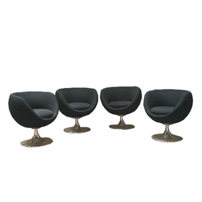 Poltroncine a calice vintage anni ’70