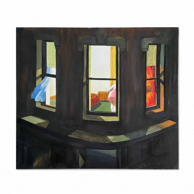 hand painted copy of “Edward Hopper”