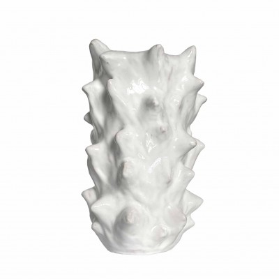 Vaso di Ceramica bianco  “Delia”