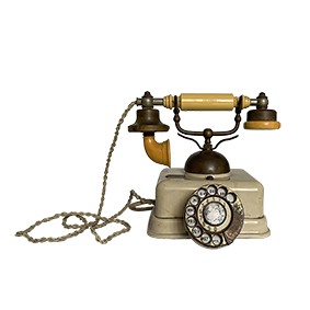 old American telephone 30s