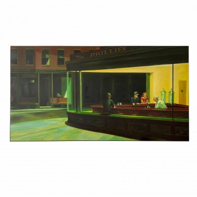 hand painted copy of “Edward Hopper”