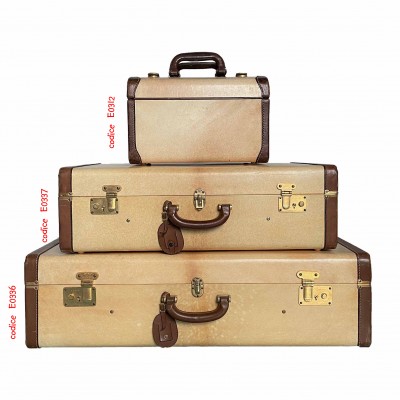 Beauty case vintage in pergamena