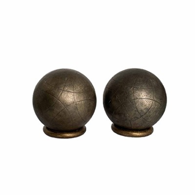 vintage metal balls