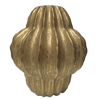 Ceramic vase “Gold”